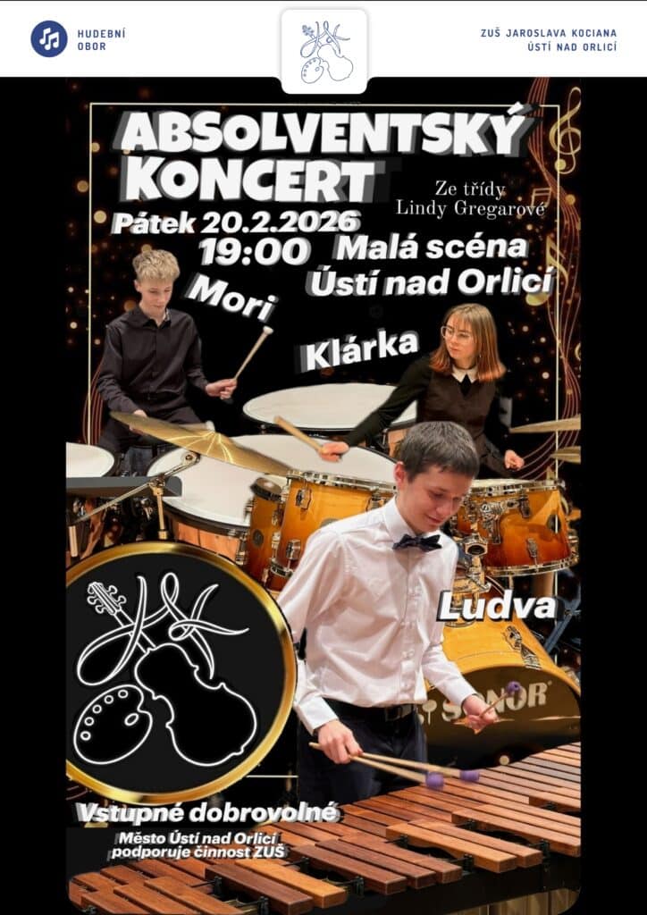 Absolventský koncert bubeníků