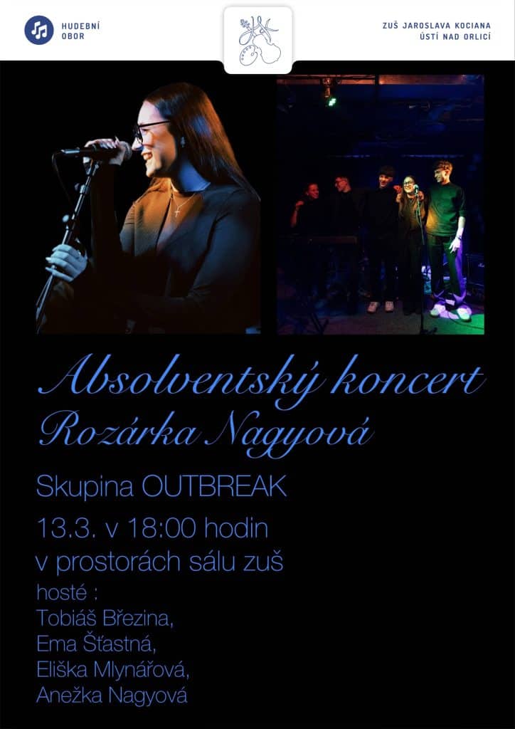 Absolventský koncert Rozárky Nagyové