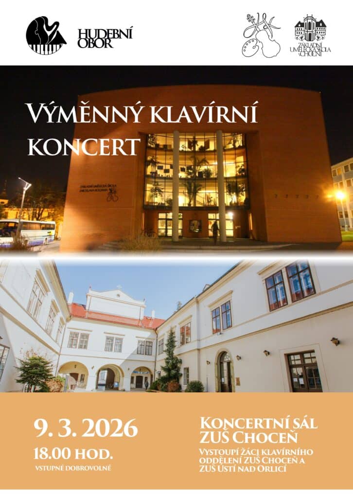 Výměnný klavírní koncert v Chocni