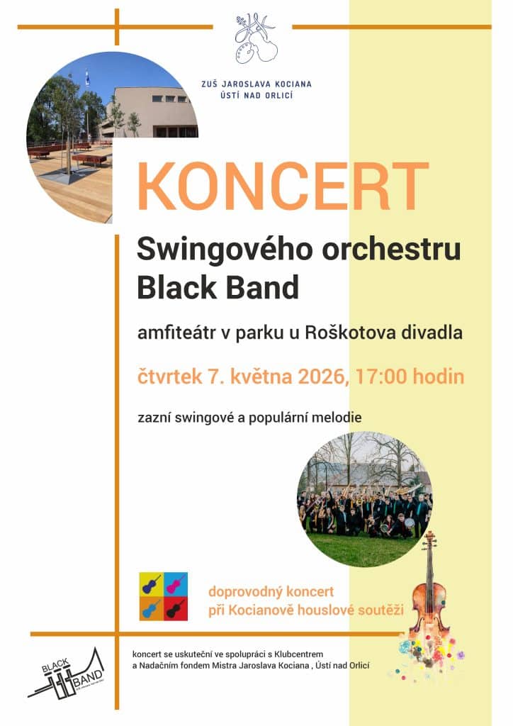 Koncert swingového orchestru Black Band