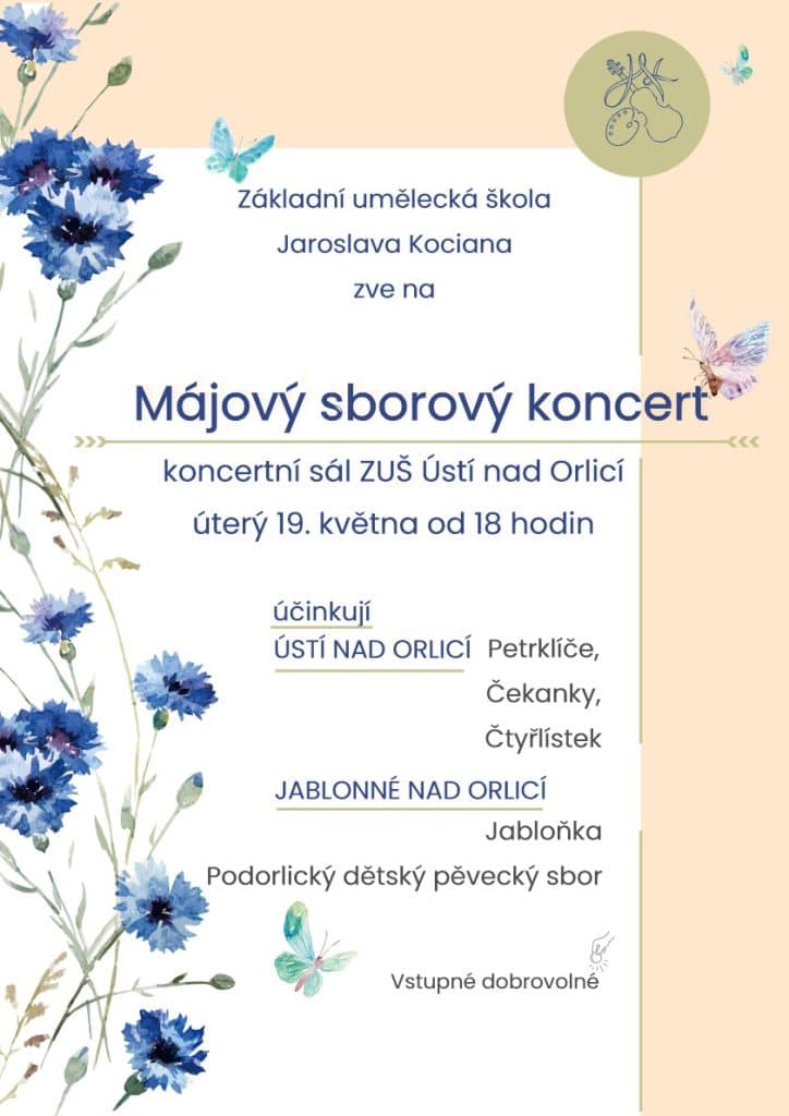 Májový koncert sborů
