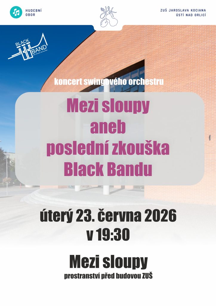 Black Band mezi sloupy