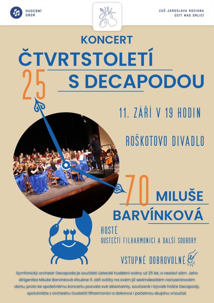 Čtvrtstoletí s Decapodou