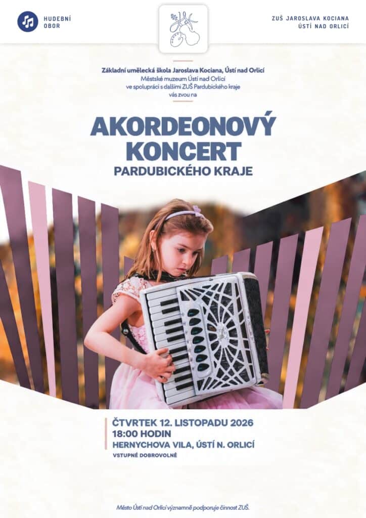 Akordeonový koncert Pardubického kraje